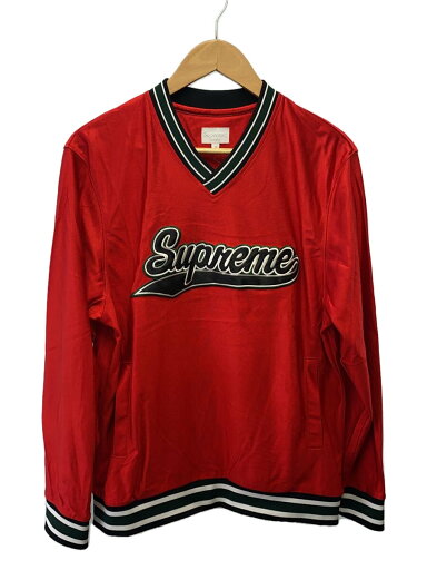 【中古】Supreme◆トップス/M/ナイロン/RED/16AW Baseball Warm Up Top【メンズウェア】 【中古】Supreme◆トップス/M/ナイロン/RED/16AW Baseball Warm Up Top【メンズウェア】