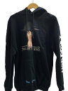 【中古】OFF-WHITE◆パーカー/M/コットン/ブラック/プリント/OMBB009F17192056【メンズウェア】
