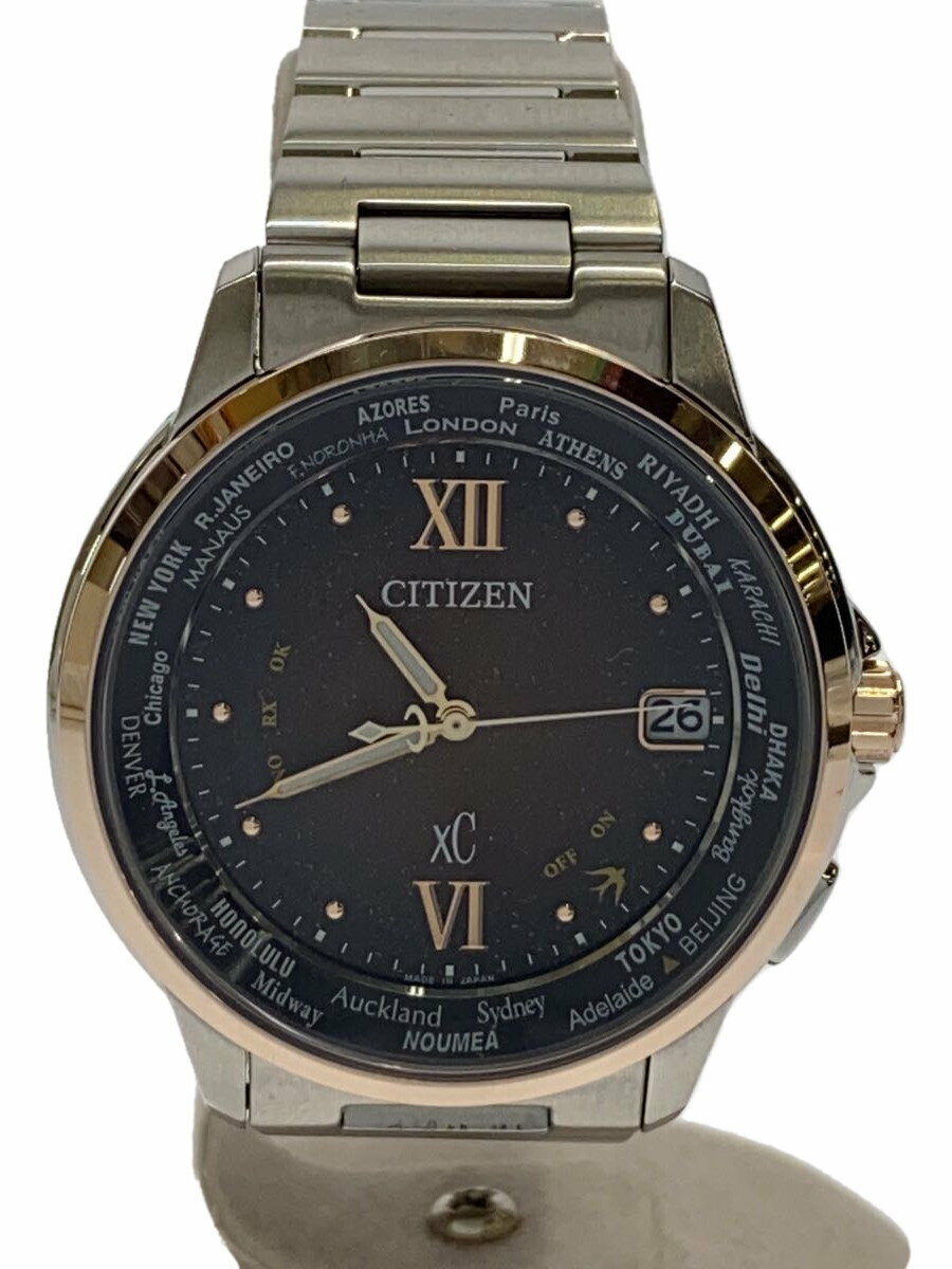 【中古】CITIZEN◆クォーツ腕時計/アナログ/CB1020-89W/H149-A1B7K01【服飾雑貨他】