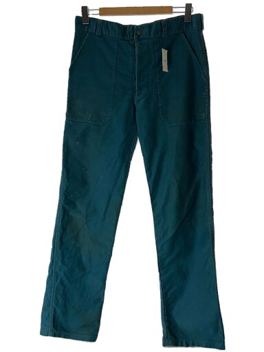 【中古】EURO VINTAGE◆PROBAN/ベイカーパンツ/--/コットン/GRN/無地【メンズウェア】 【中古】EURO VINTAGE◆PROBAN/ベイカーパンツ/--/コットン/GRN/無地【メンズウェア】