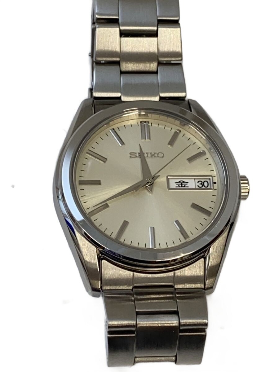 【ブランド】SEIKO 【ブランドカナ】セイコー 【型番】 【程度】B 【サイズ】 【メインカラー】シルバー 【素材・生地】ステンレス 【キーワード】　　 2026/02/04 セカンドストリート静岡流通通り店【4351】【中古】SEIKO◆クォーツ腕時計/アナログ/ステンレス ブランド SEIKO 型番 カラー シルバー 柄 素材・生地 ステンレス>色・素材について サイズ >サイズ表示について 実寸（cm） 【腕時計】 ケース縦：3.6 / ケース横：3.5 / 文字盤縦：3 / 文字盤横：2.9 / ケースの厚さ：0.8 / バンド幅：1.8 / 手首周り：14.5 【その他】 その他サイズ：/ 商品は　セカンドストリート静岡流通通り店の店頭にて販売しております。商品に関するお問合わせは、お電話(TEL:054-655-9121)にて、問合わせ番号：2343513406852をお伝えください。 配送方法やお支払い方法に関するお問い合わせは、サポートセンターまでご連絡をお願いします。 ※お電話の対応は営業時間内のみとなります。お問い合わせフォームでお問い合わせの際はご注文番号をご記入下さい この商品に関する出品店舗からのコメント 画像に写っているものが全てです多少使用感は御座いますがその他に目立つ汚れ・ダメージの少ないお品物です。実店舗でも販売しておりますので、商品欠品の場合、画像で判別し辛い着用感・汚れなどある場合も御座います。ご不明な点が御座いましたらお気軽に下記連絡先までお問合せ下さいませ。