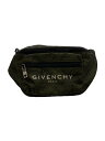 【中古】GIVENCHY◆ウエストバッグ/LIGHT 3 ASTRO FORAL BUM BAG/ポリエステル/カーキ/総柄//【バッグ】