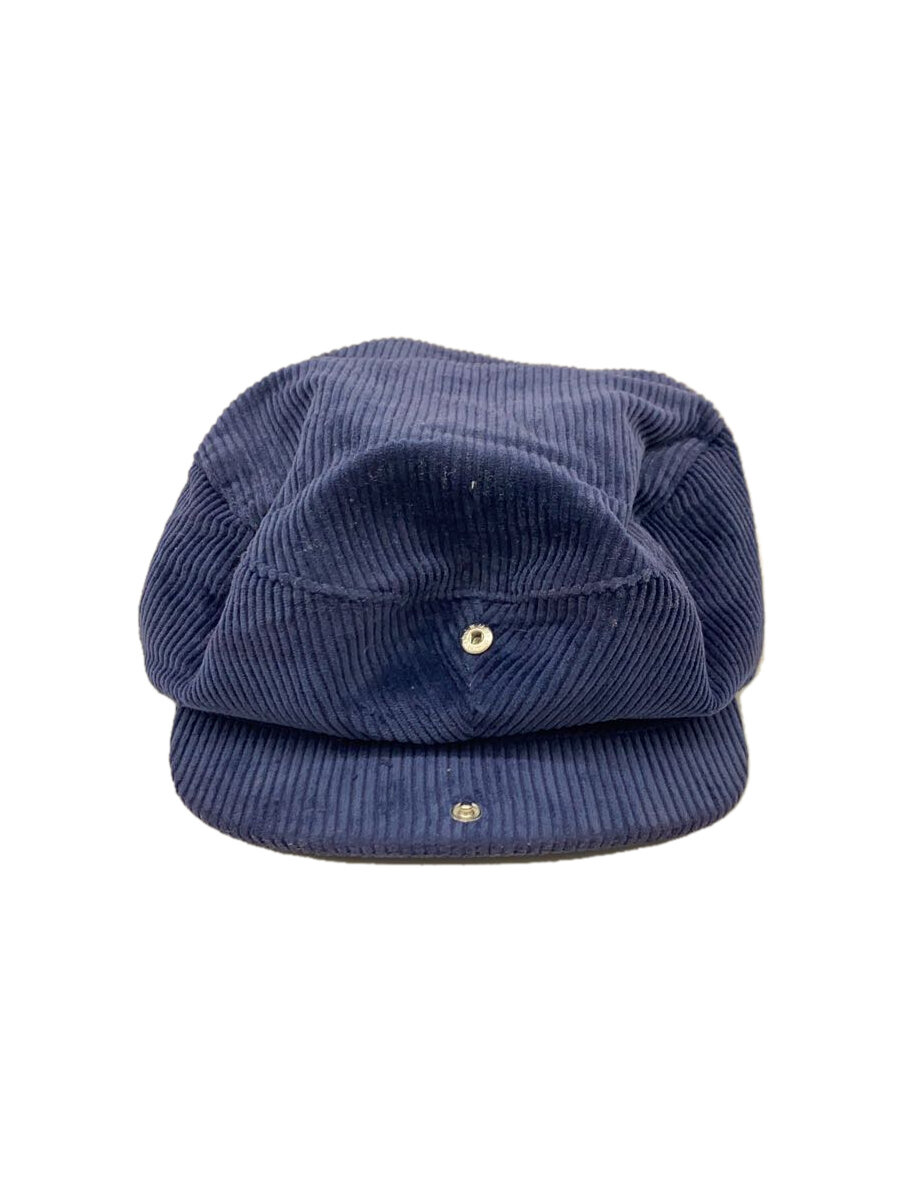 【中古】KANGOL◆ハンチング/L/コーデュロイ/NVY【服飾雑貨他】