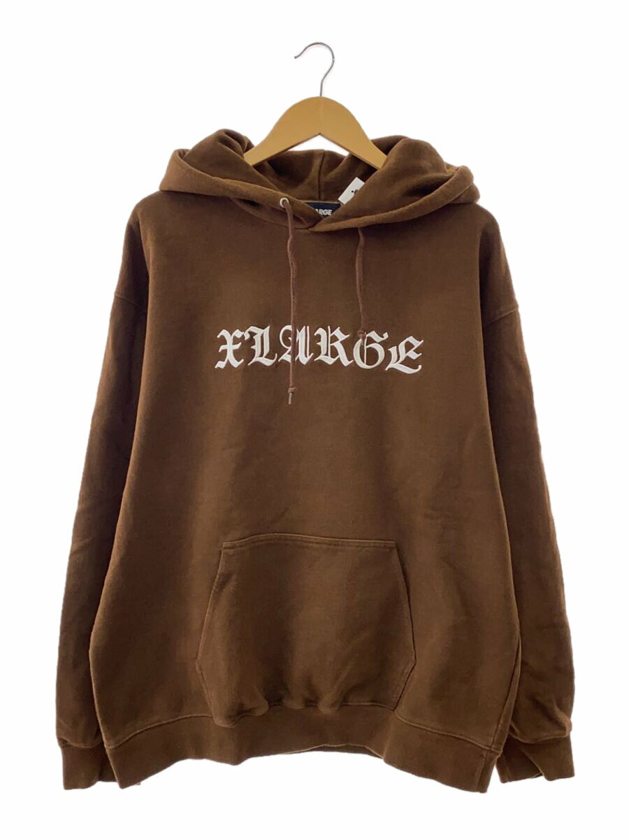 X-LARGE◆OLD ENGLISH PULLOVER HOODED SWEATSH/XL/コットン/BLK/101234012031