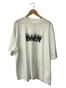 【中古】the ennoy professional◆Tシャツ/XXL/コットン/WHT/SS23BRENCT07NTL/Electric Logo Gradation【メンズウェア】(4)