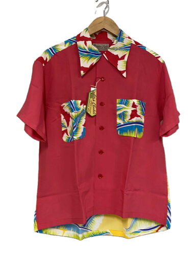 【中古】SUN SURF◆アロハシャツ/L/レーヨン/ピンク/総柄/SS39064【メンズウェア】 【中古】SUN SURF◆アロハシャツ/L/レーヨン/ピンク/総柄/SS39064【メンズウェア】