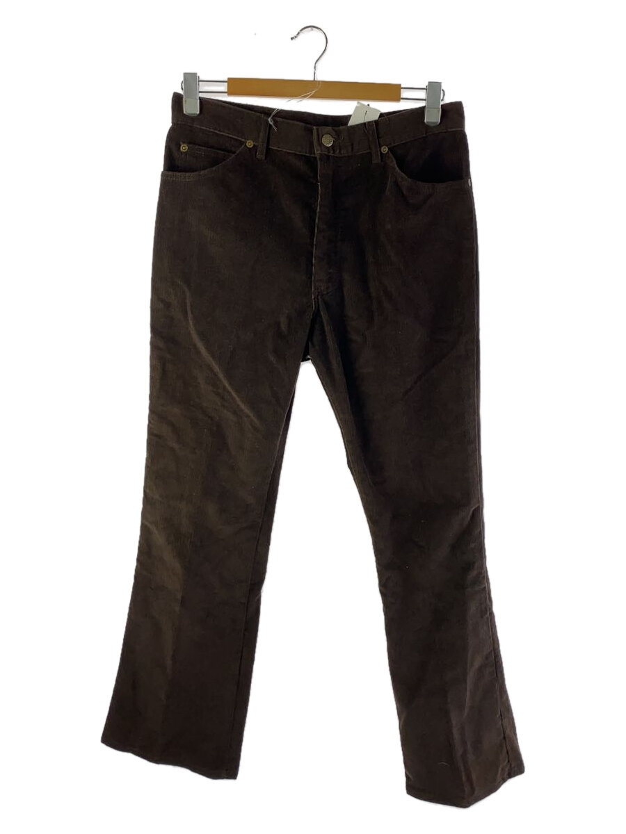 【中古】Lee◆ブーツカットパンツ/34/コーデュロイ/BRW/202-2821【メンズウェア】
