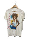 【中古】whitney houston/WORLD TOUR 1987-1988/Tシャツ/--/コットン/WHT【メンズウェア】