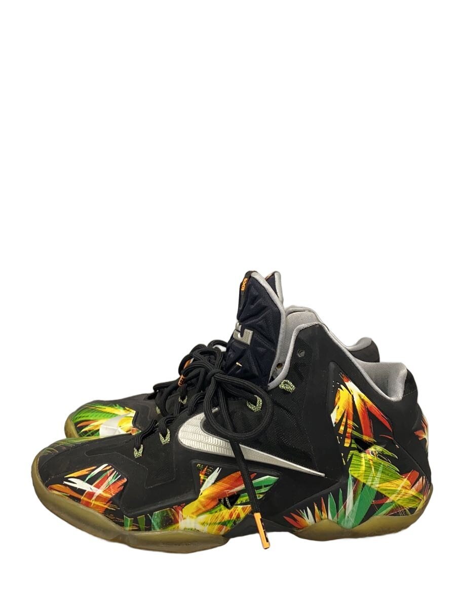 NIKE◆LEBRON XI/レブロン/ブラック/616175-006/26.5cm/BLK
