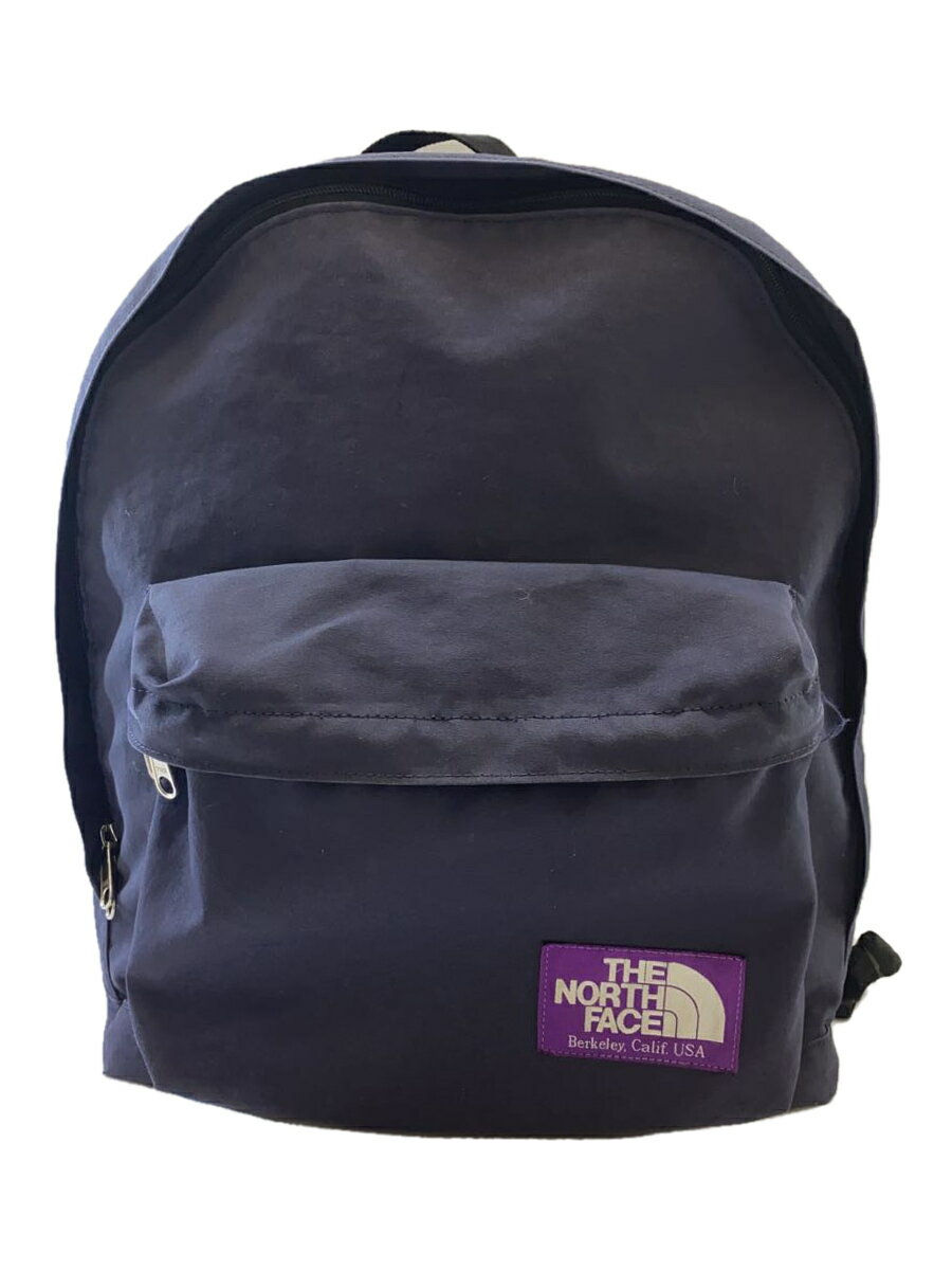 【中古】THE NORTH FACE PURPLE LABEL◆リュック/ポリエステル/NVY/無地/nn7361n【バッグ】