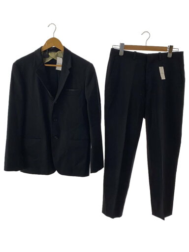 【中古】N.HOOLYWOOD◆セットアップ/40/ウール/BLK/271-JK04 peg/スーツ/セットアップ/スラックス内側にシミ【メンズウェア】 【中古】N.HOOLYWOOD◆セットアップ/40/ウール/BLK/271-JK04 peg/スーツ/セットアップ/スラックス内側にシミ【メンズウェア】