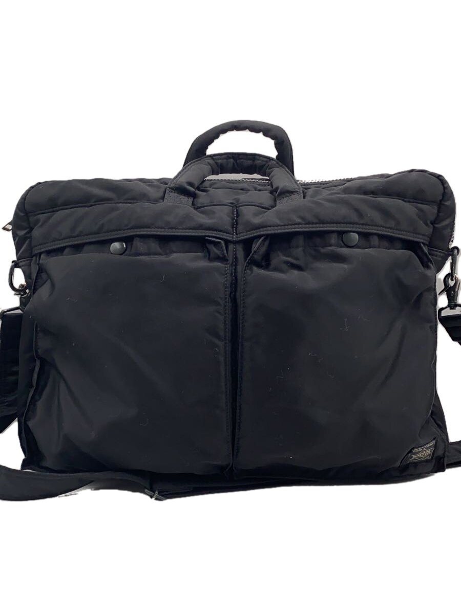 Attache Case - 【中古】PORTER◆ブリーフケース/--/BLK【バッグ】