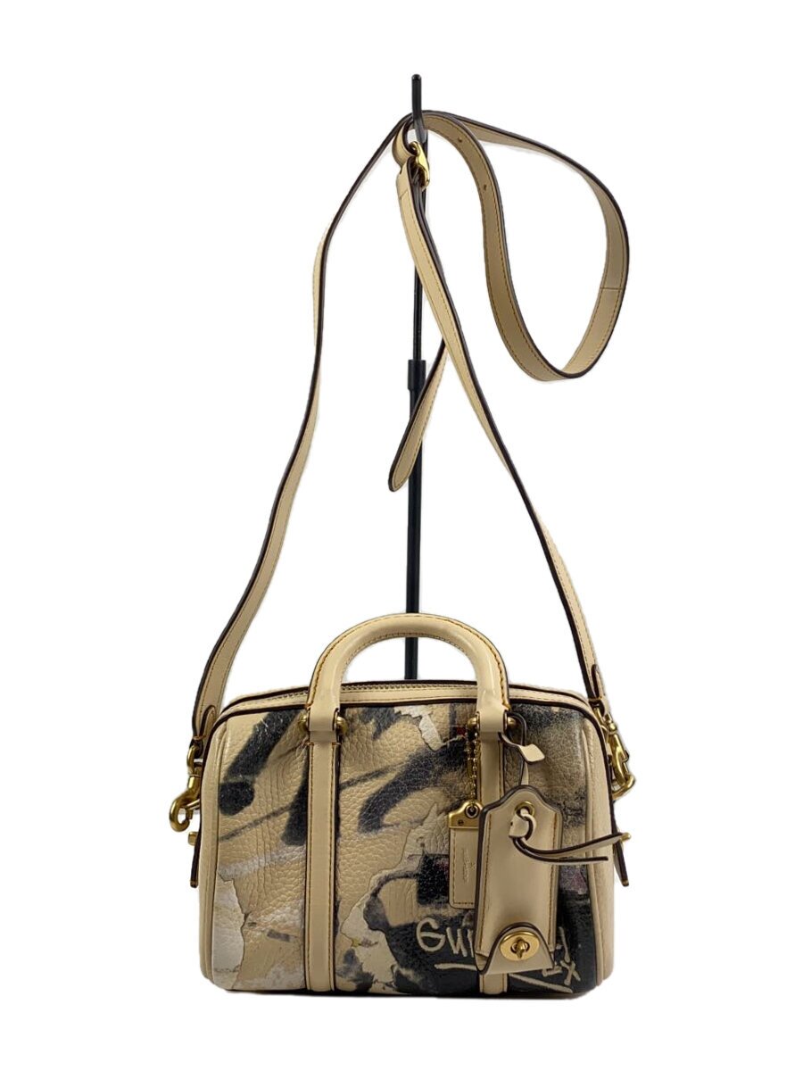 Rakuten - 【中古】COACH◆×Mint+Serf/ルビーサッチェル/ショルダーバッグ/マルチカラー/総柄/CD706【バッグ】