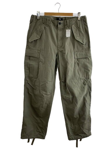 【中古】STUSSY◆カーゴパンツ/34/コットン/MILITARY CARGO PANT RIPSTOP【メンズウェア】 【中古】STUSSY◆カーゴパンツ/34/コットン/MILITARY CARGO PANT RIPSTOP【メンズウェア】