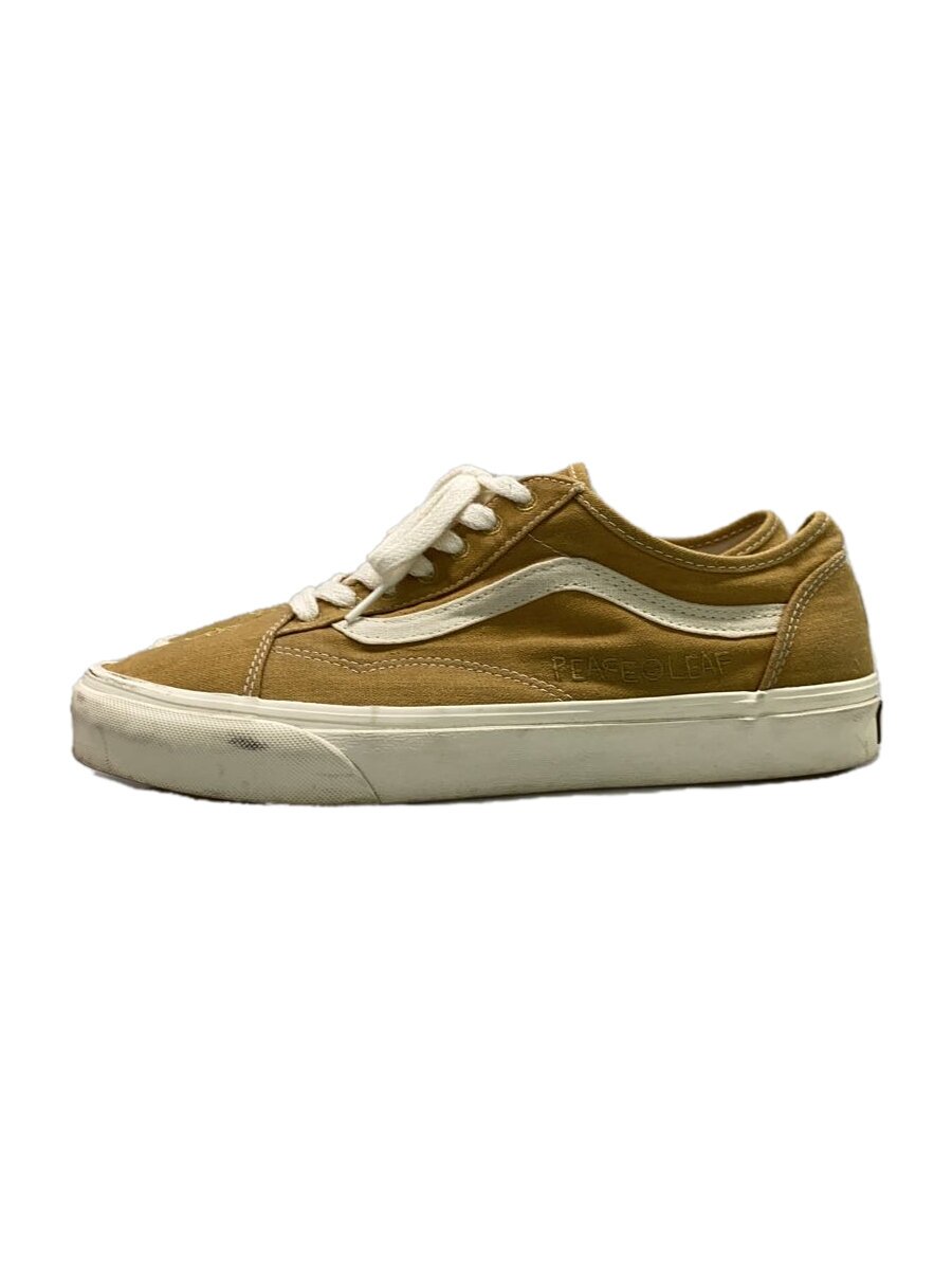 【中古】VANS◆OLD SKOOL TAPERED/ローカットスニーカー/27.5cm/BEG【シューズ】