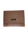 【中古】FURLA◆RITZY M TRY FOLD/3つ折り財布/コンパクトウォレット/レザー/PNK/レディース【服飾雑貨他】(4)