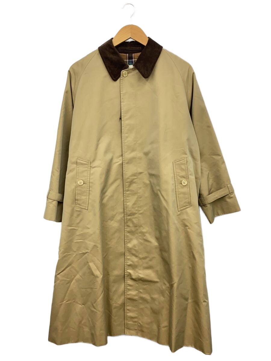 Gymphlex◆コート/12/コットン/CML/無地/GY-A0429/BELETED BALMACCAN COAT