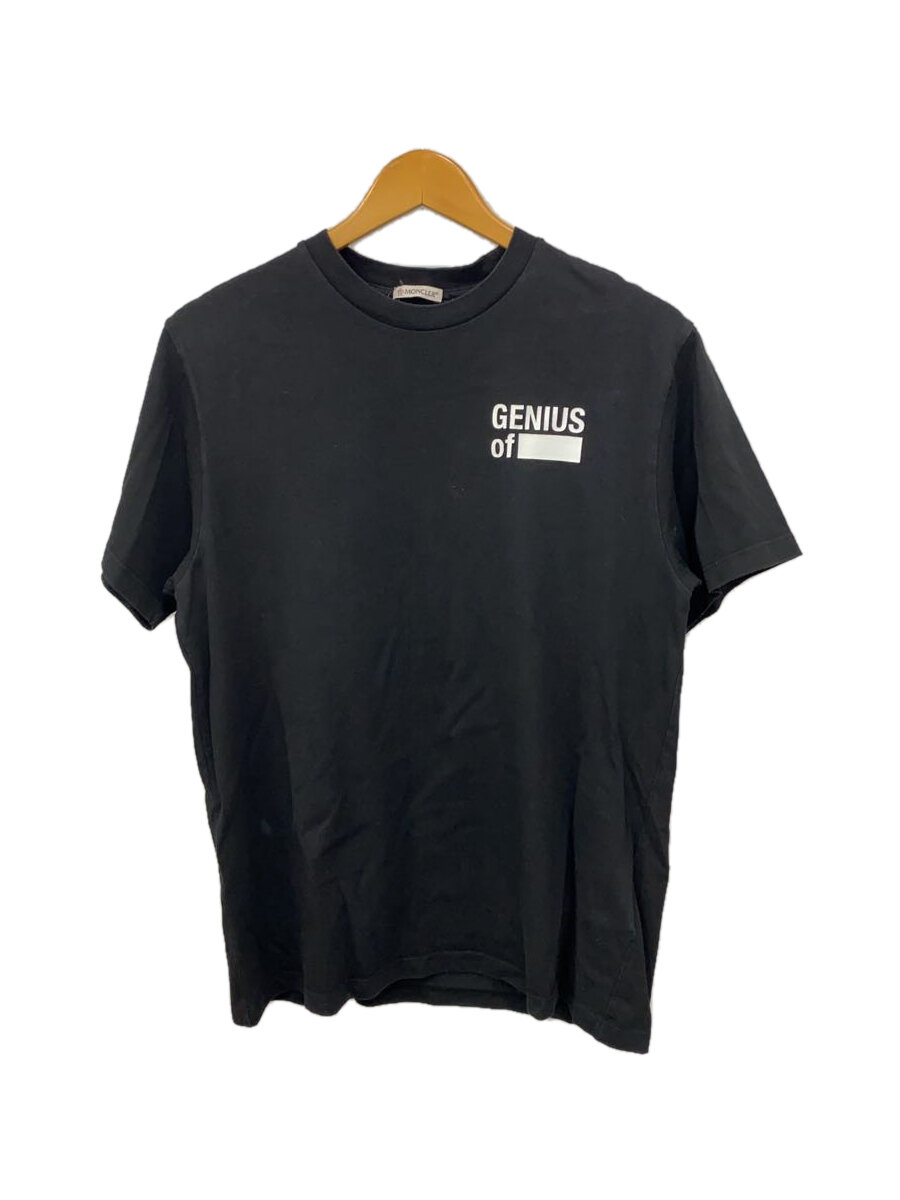 【中古】MONCLER◆Tシャツ/--/コットン/BLK/アニマル/E20968003057【メンズウェア】