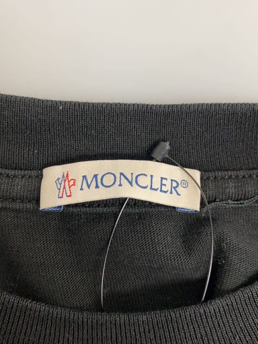 【中古】MONCLER◆Tシャツ/--/コットン/BLK/アニマル/E20968003057【メンズウェア】