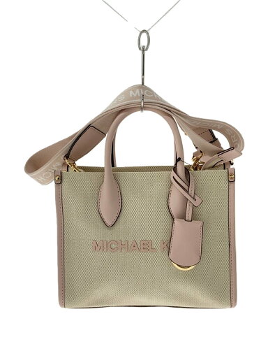 【中古】MICHAEL KORS◆ショルダーバッグ/--/BEG/35S5G7ZC5C【バッグ】 【中古】MICHAEL KORS◆ショルダーバッグ/--/BEG/35S5G7ZC5C【バッグ】