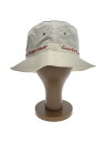 【中古】HUMAN MADE◆バケットハット/M/コットン/WHT/プリント/メンズ【服飾雑貨他】