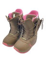 【中古】BURTON◆スノーボードブーツ/25cm/クイックレーシング/BRW/DAYSPA【スポーツ】