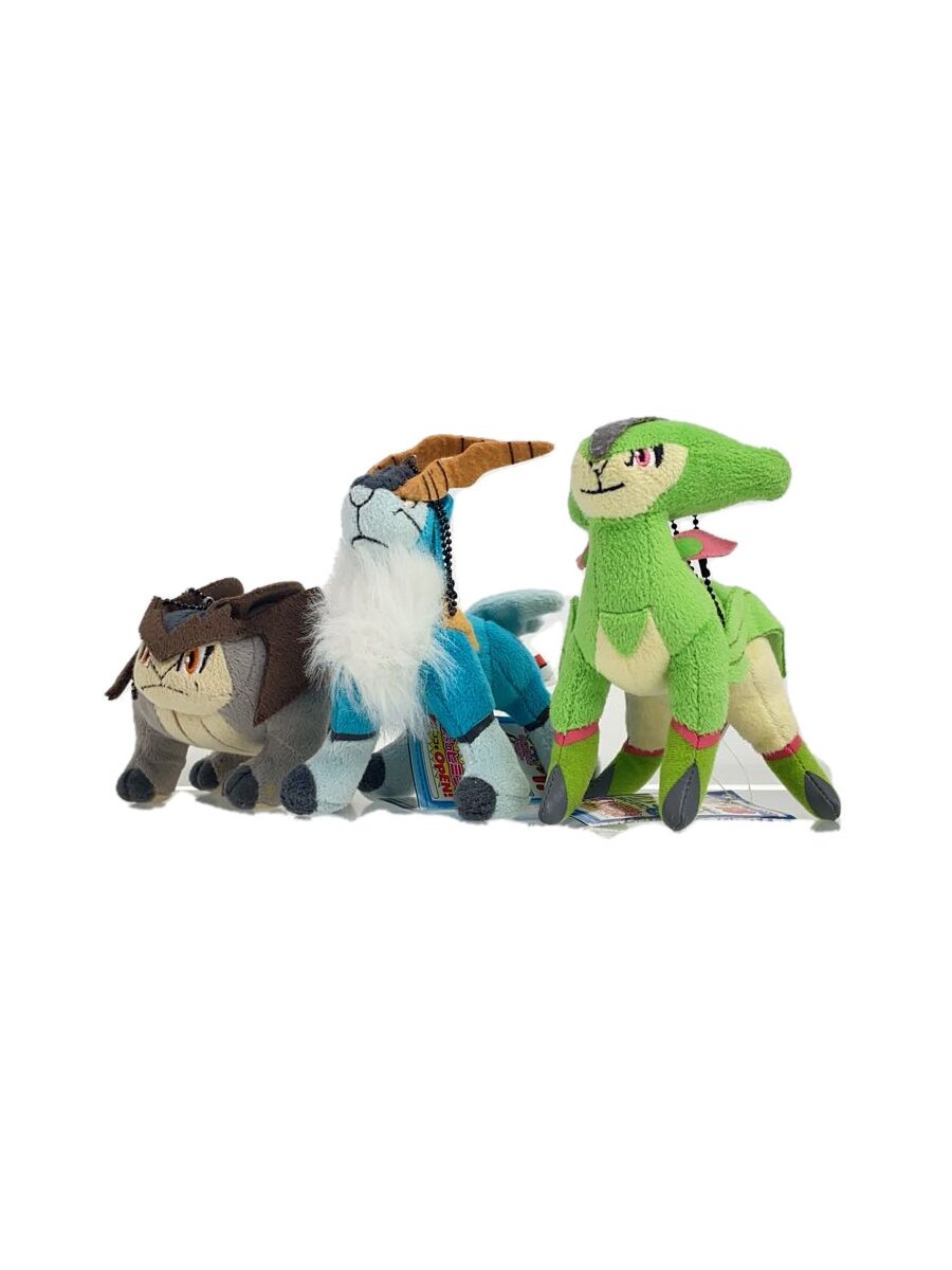 【中古】バンプレスト◆ぬいぐるみ/ポケモンBW 三闘ぬいぐるみセット//【ホビー】