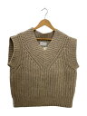 【中古】bow.a◆Vネックウールニットベスト/FREE/ウール/GRY/bb03027【レディースウェア】(4)