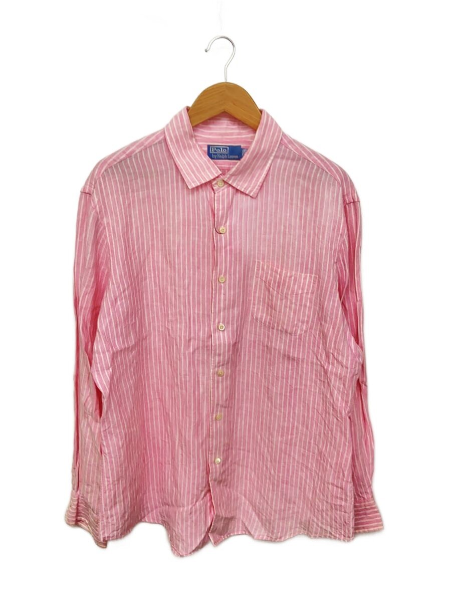 【ブランド】POLO RALPH LAUREN 【ブランドカナ】ポロラルフローレン 【型番】 【程度】B 【サイズ】3L 【メインカラー】ピンク 【素材・生地】リネン 【キーワード】　　 2025/11/11 セカンドストリートイオンモール宇城店【4492】【中古】POLO RALPH LAUREN◆長袖シャツ/3L/リネン ブランド POLO RALPH LAUREN 型番 カラー ピンク 柄 ストライプ 素材・生地 リネン>色・素材について サイズ 3L>サイズ表示について 実寸（cm） 【シャツ】 肩幅：50 / 身幅：63 / 着丈：79 / 袖丈：64 / ゆき：/ 【その他】 その他サイズ：/ 商品は　セカンドストリートイオンモール宇城店の店頭にて販売しております。商品に関するお問合わせは、お電話(TEL:0964-47-5305)にて、問合わせ番号：2344921907023をお伝えください。 配送方法やお支払い方法に関するお問い合わせは、サポートセンターまでご連絡をお願いします。 ※お電話の対応は営業時間内のみとなります。お問い合わせフォームでお問い合わせの際はご注文番号をご記入下さい この商品に関する出品店舗からのコメント 両袖口や首回りに汚れの付着がございます。