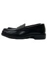 【中古】HARUTA◆ローファー/27cm/BLK【シューズ】(4)