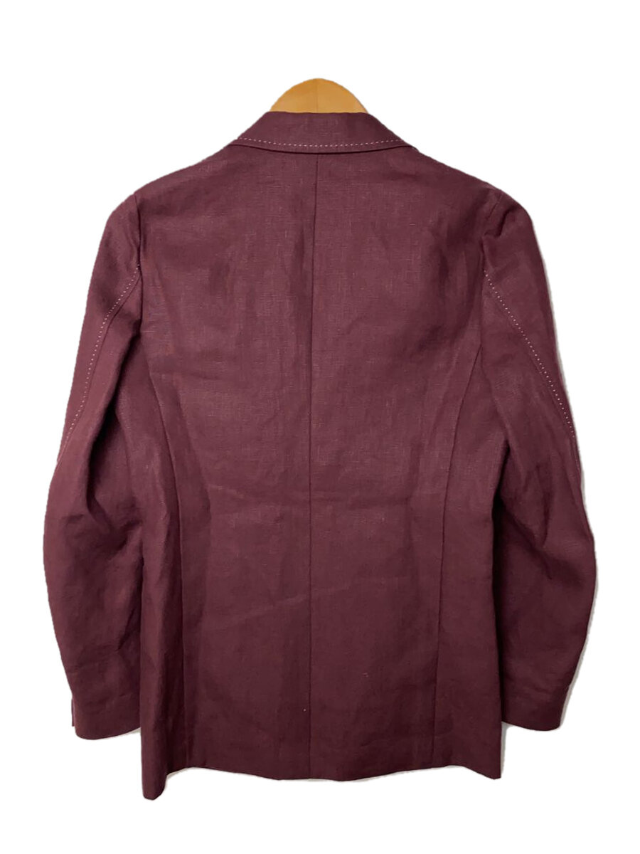 【中古】beautiful people◆テーラードジャケット/34/リネン/BRD/1915101001【レディースウェア】