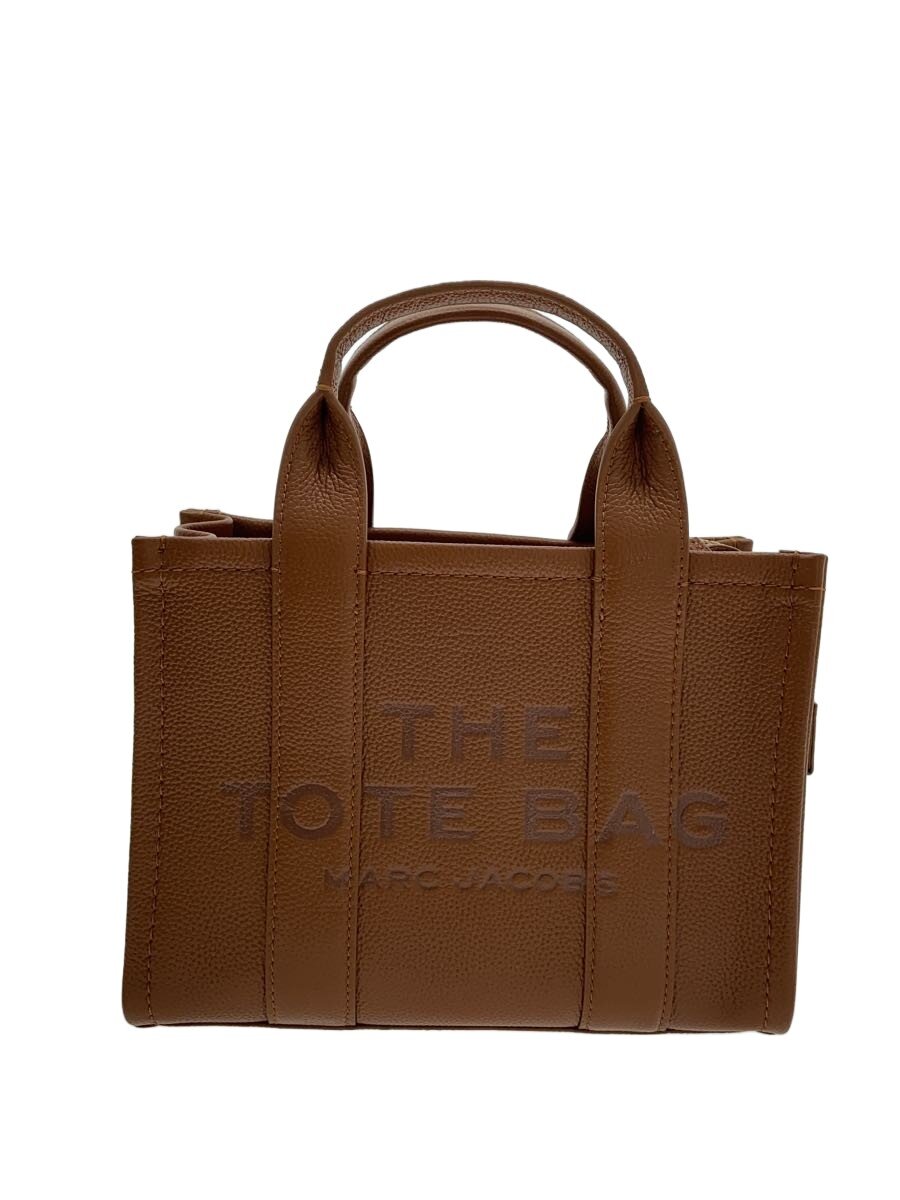 MARC JACOBS - 【中古】MARC JACOBS◆ハンドバッグ/レザー/BRW/無地/H009L01SP21【バッグ】