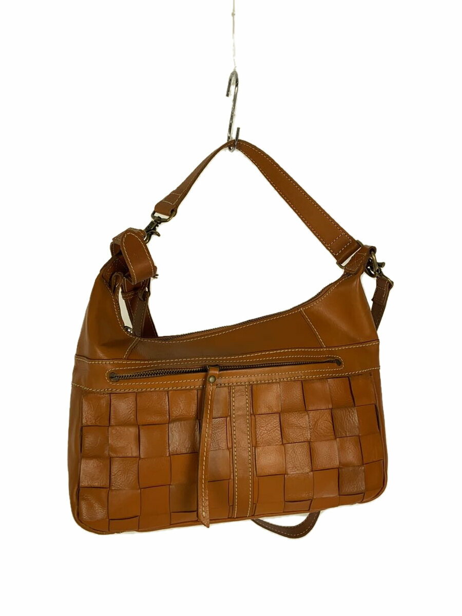 【中古】DAKOTA◆ショルダーバッグ/レザー/CML【バッグ】