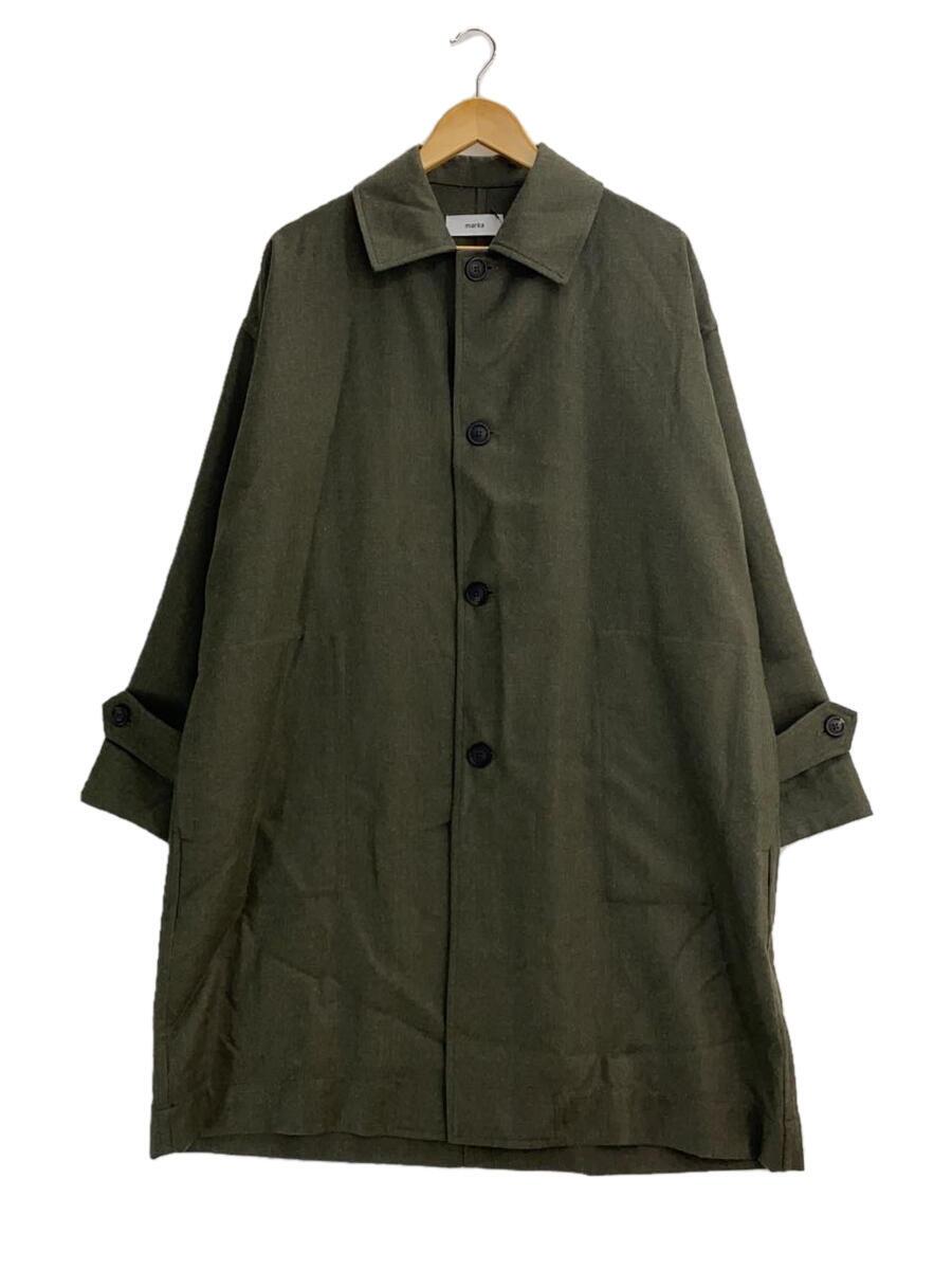 šmarkamarka ޡ/SHIRT COAT WOOL SOFT SERGE/GRN/M21C-06SH01Cڥ󥺥