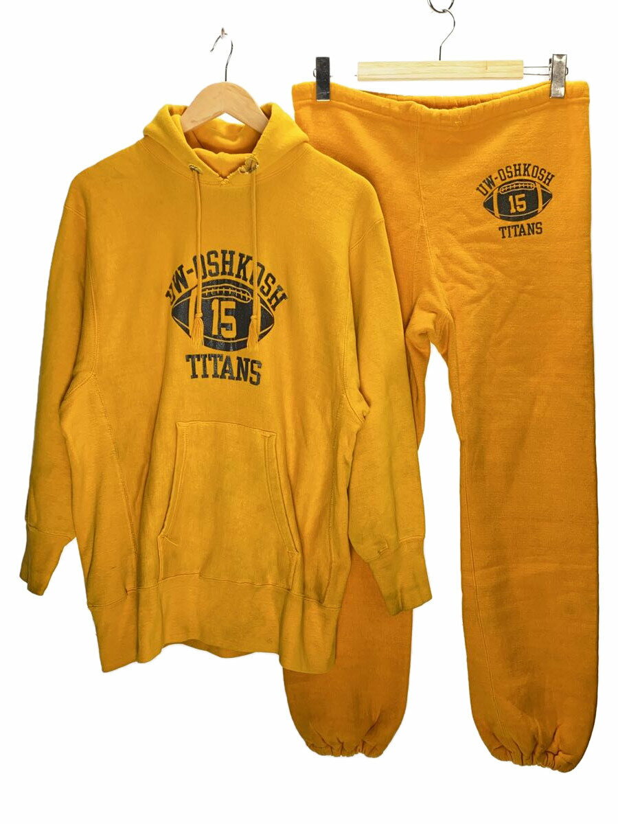 【中古】Champion◆REVERSE WEAVE/UW-OSHKOSH TITANS/セットアップ/L/XL/青タグ/ORN【メンズウェア】