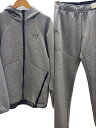 【中古】OAKLEY◆セットアップ/L/コットン/GRY/総柄【メンズウェア】