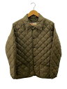 【中古】Traditional Weatherwear◆WAVERLY DOWN/キルティングジャケット/40/ポリエステル/KHK/無地/A192APDCO0118【レディースウェア】