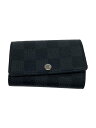 【中古】LOUIS VUITTON◆ミュルティクレ6_ダミエ・グラフィット_BLK/--/BLK/メンズ【服飾雑貨他】(4)
