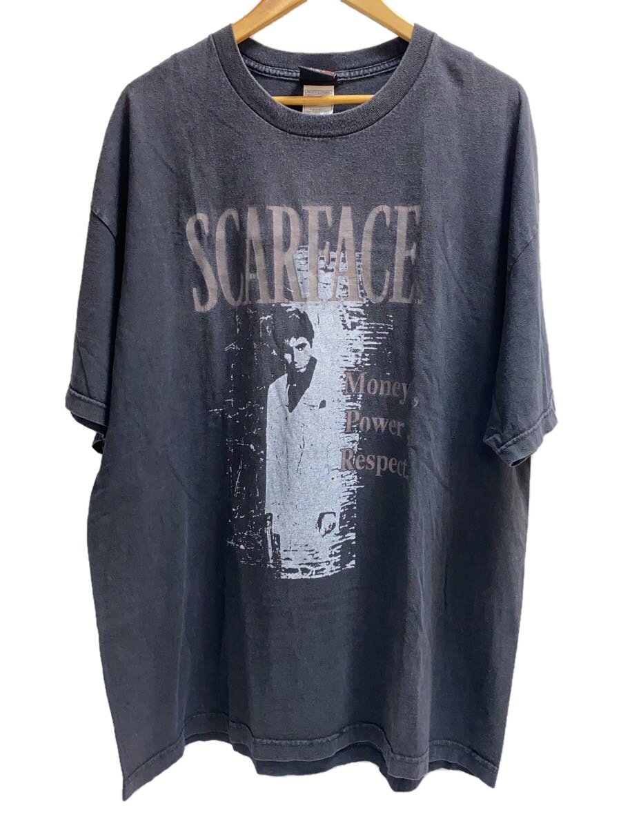 00s/SCARFACE/Tシャツ/Money Power Respect/2L/コットン/ブラック