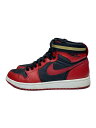 【中古】NIKE◆AIR JORDAN 1 HIGH STRAP/エアジョーダンハイストラップ/レッド/342132-002/26【シューズ】