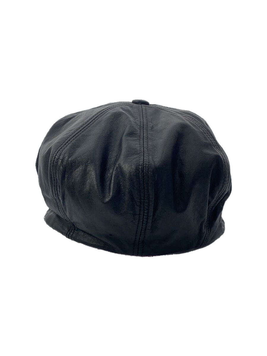 【中古】HARLEY DAVIDSON◆ヘッドウェア/--/レザー/BLK/メンズ【服飾雑貨他】