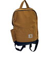 【中古】Carhartt◆リュック/ナイロン/キャメル/無地【バッグ】