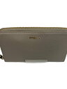【中古】FURLA◆長財布/--/GRY/無地/レディース【服飾雑貨他】(4)