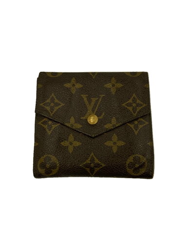 【中古】LOUIS VUITTON◆ポルト・モネ・ビエ・カルト・クレディ_モノグラム・キャンバス_BRW/レザー/BRW/総柄/レディース【服飾雑貨他】 【中古】LOUIS VUITTON◆ポルト・モネ・ビエ・カルト・クレディ_モノグラム・キャンバス_BRW/レザー/BRW/総柄/レディース【服飾雑貨他】