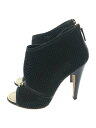 【中古】CHANEL◆ブーティ/36.5/BLK/ブラック/黒/11P/G27679Y05609//シャネル//【シューズ】