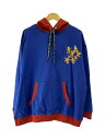 【中古】ジョジョの奇妙な冒険 グイード・ミスタ パーカー アニメ10周/L【メンズウェア】