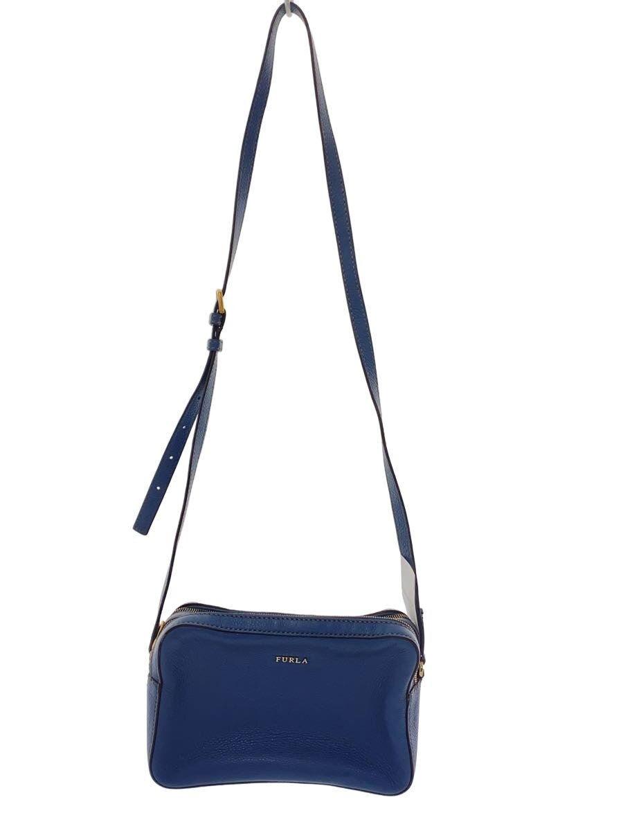 Furla - 【中古】FURLA◆ショルダーバッグ/--/BLU/18133【バッグ】