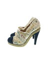 【中古】CHANEL◆パンプス/35.5/ベージュ/シャネル【シューズ】