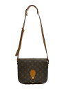 【中古】LOUIS VUITTON◆サンクルーGM_モノグラム・キャンバス_BRW/PVC/BRW【バッグ】(4)