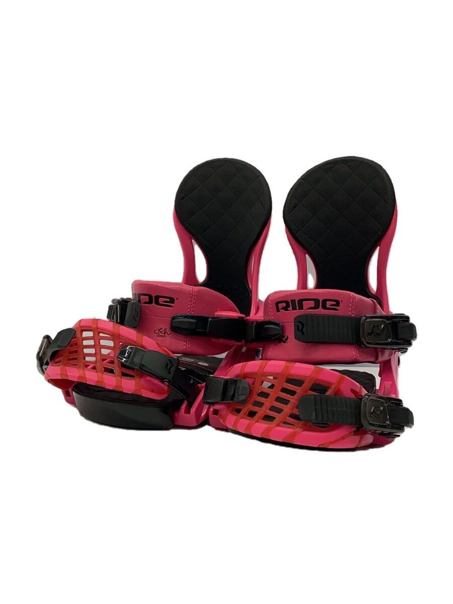 【中古】RIDE◆スノーボードバインディング/S/PNK【スポーツ】